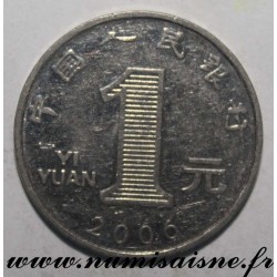 CHINA - KM 1069 - 1 YUAN 2006 - CHRYSANTHEMEN