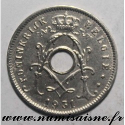 BELGIEN - KM 94 - 5 CENTIMES 1931 - Mit Stern - Flämische Legende - LEOPOLD 1.