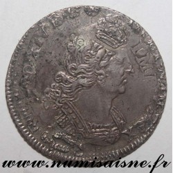 Gad 152 - LOUIS XIV - 1/4 ÉCU AUX PALMES 1695 P - DIJON