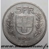 SUISSE - KM 40 - 5 FRANCS 1935 B - Berne