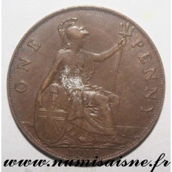 GRANDE BRETAGNE - KM 810 - 1 PENNY 1915 - GEORGE V