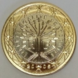 FRANKREICH - KM 1288 - 1 EURO 2005 - BAUM