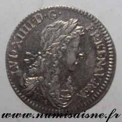 Gad 115 - LOUIS XIV - 1/12 ÉCU AU BUSTE JUVÉNILE 1662 & - Aix - OISEAU