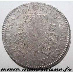 FRANCE - Gad 229 - LOUIS XIV - ECU WITH 3 CROWNS 1711 A - Paris