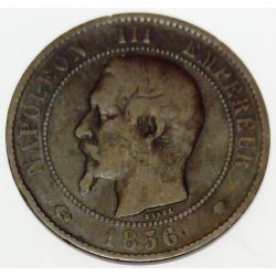 GADOURY 248 - 10 CENTIMES 1856 MA STRASBOURG TYPE NAPOLEON III - KM 771