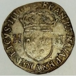 Dup 1246 - HENRI IV - DOUZAIN AUF 2 H - 1. TYP - 1596 - PARIS