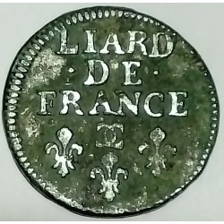 FRANCE - Gad 81 - LOUIS XIV - 1643-1715 - LIARD DE FRANCE AU BUSTE AGE - 1698 X - BESANCON