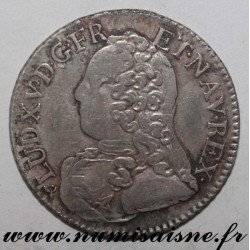 Gad 298 - LOUIS XV - 1/5 ÉCU AUX BRANCHES D'OLIVIER - 1728 B - Rouen