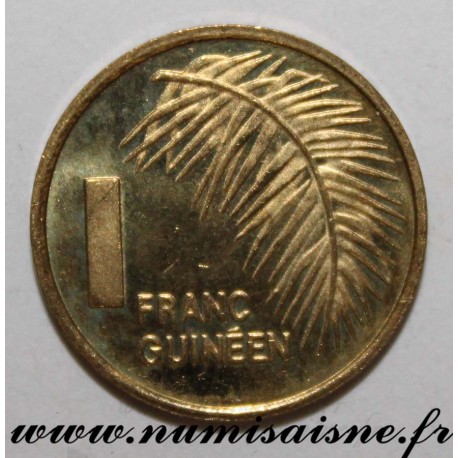 GUINEA - KM 56 - 1 FRANCS 1985