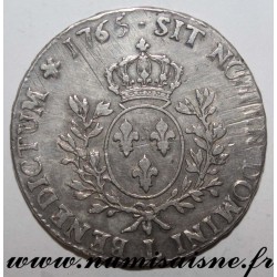 FRANKREICH - Gad 322 - LOUIS XV - ECU MIT STIRNBAND 1765 L - Bayonne