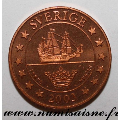 SCHWEDEN - X Pn3 - 5 CENT 2003 - PROBEMÜNZE