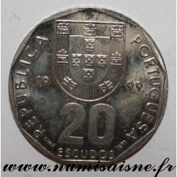 PORTUGAL - KM 634 - 20 ESCUDOS 1999