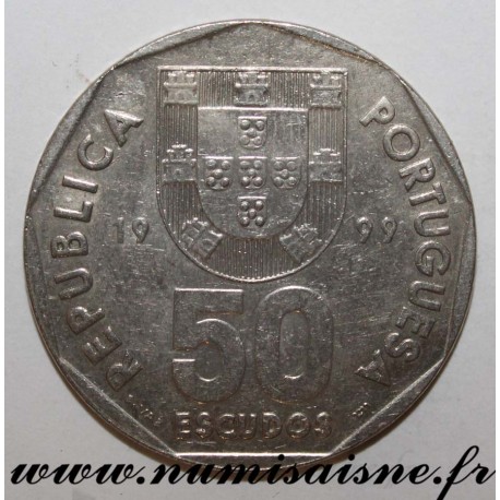 PORTUGAL - KM 636 - 50 ESCUDOS 1999