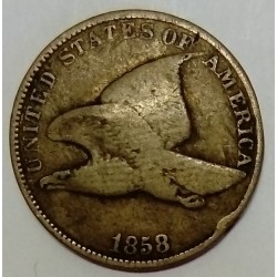 UNITED STATES - KM 90 - 1 CENT 1858 - FLYING EAGLE