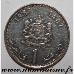 MAROC - Y 88 - 1 DIRHAM 1987 - AH 1407