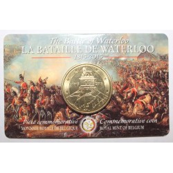 BELGIUM - KM 347 - 2.5 EURO 2015 - THE BATTLE OF WATERLOO