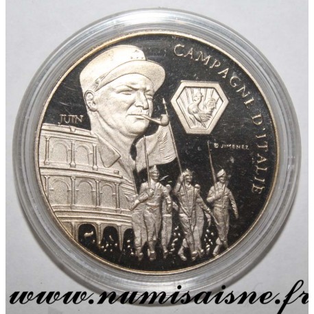 FRANCE - MÉDAILLE - SECONDE GUERRE MONDIALE 1939-1945 - CAMPAGNE D'ITALIE