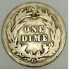 ETATS UNIS - KM 113 - 1 DIME 1907 D - BARBER