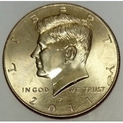 ÉTATS UNIS - KM A202b - 1/2 DOLLAR 2011 P - JOHN F. KENNEDY