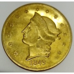 ÉTATS UNIS - 20 DOLLARS 1849 - LIBERTY HEAD - DOUBLE EAGLE - FAUX