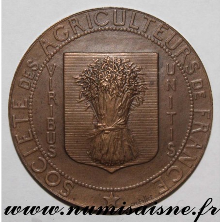 MÉDAILLE - AGRICULTURE - SOCIÉTÉ DES AGRICULTEURS DE FRANCE