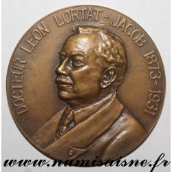 MÉDAILLE - MÉDECINE - DOCTEUR LEON LORTAT - JACOB 1873 - 1931