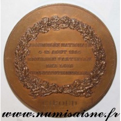 MEDAILLE - POLITIK - NATIONALE VERSAMMLUNG - 4. - 13. AUGUST 1884 - TEILWEISE ÜBERARBEITUNG DER VERFASSUNGSGESETZE