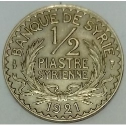 SYRIA - KM 68 - 1/2 PIASTRE 1921