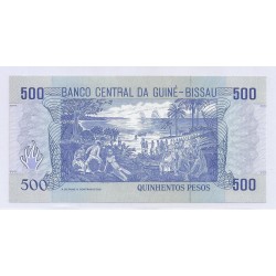 GUINEA BISSAU - billet de collection de 500 PESOS - du 1.3.1990 - etat NEUF