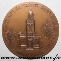 MÉDAILLE - MONACO - CENTENAIRE DE L'ÉGLISE SAINT CHARLES 1883 - 1983