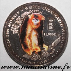 LAOS - KM 94 - 15.000 KIP 2004 - GOLDENER AFFE