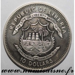 LIBÉRIA - KM 1018 - 10 DOLLARS 2005 - MORIC BENOVSKY 1741 - 1786