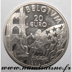 BELGIUM - 20 EURO 1996 - Albert II