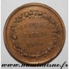 MÉDAILLE - AGRICULTURE - SOCIÉTÉ D'HORTICULTURE DE SEINE ET OISE - VERSAILLES - 7 AVRIL 1840