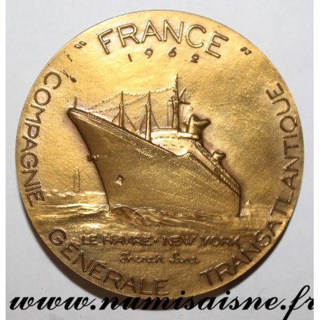 MEDAILLE - TRANSPORT - ALLGEMEINES UNTERNEHMEN TRANSATLANTISCH - 1962