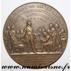 MEDAILLE - 59 - UNTERNEHMEN DER ANZIN-MINEN - 150 JAHRE - 1757 - 1907