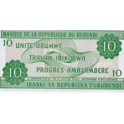 BURUNDI - PICK 33 e - 10 FRANCS - 05/02/2005