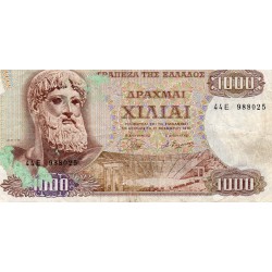 GRECE - PICK 198 b - 1 000 DRACHMES - 01/11/1970