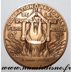 MEDAL - CRAFT - NATIONAL HARDWARE STORE FEDERATION - IRONS - METALS - By R. COCHET