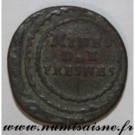 TOKEN - FRESNES MINES - MONOGRAM