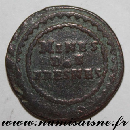 JETON - MINES DE FRESNES - MONOGRAMME