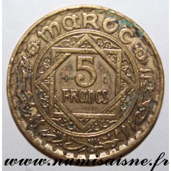 MAROC - KM Y 43 - 5 FRANCS 1946 - AH 1365