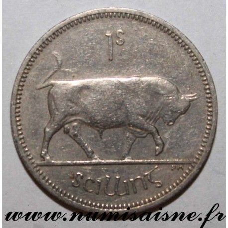 IRLANDE - KM 14a - 1 SHILLING 1959