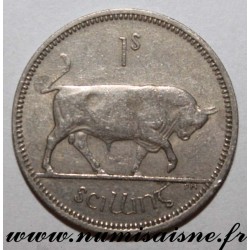 IRLANDE - KM 14a - 1 SHILLING 1966