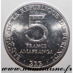 BURUNDI - KM 20 - 5 FRANCS 1980