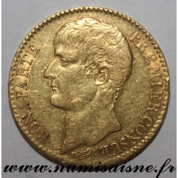 FRANCE - KM 652 - 40 FRANCS YEAR XI A - Paris - Olive - BONAPARTE 1st CONSUL