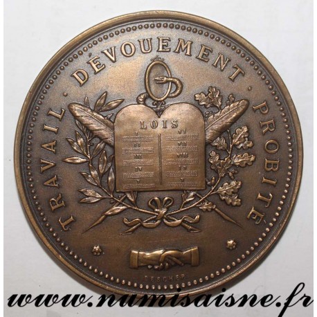 MEDAL - NOTARY - 1929 - ASSOCIATION FOR THE RECRUITMENT, TRAINING AND PLACEMENT OF STAFF FOR NOTARY STUDIES