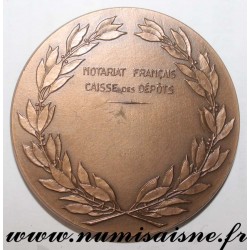 MÉDAILLE - NOTAIRE - CAISSE DES DÉPOTS - 1976