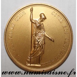 MÉDAILLE - NOTAIRE - CHAMBRE DÉPARTEMENTALE DES NOTAIRES DE L'AUDE