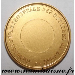 MÉDAILLE - NOTAIRE - CHAMBRE DÉPARTEMENTALE DES NOTAIRES DE L'AUDE